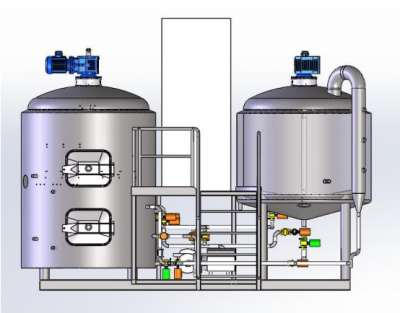 two vessel brewhouse