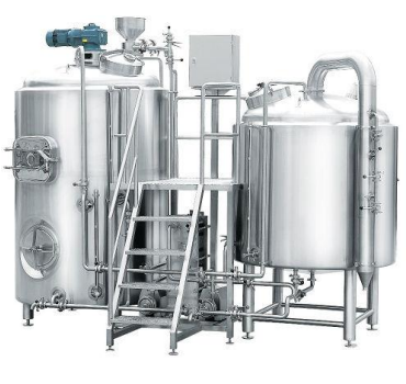 two vessels combined brewhouse